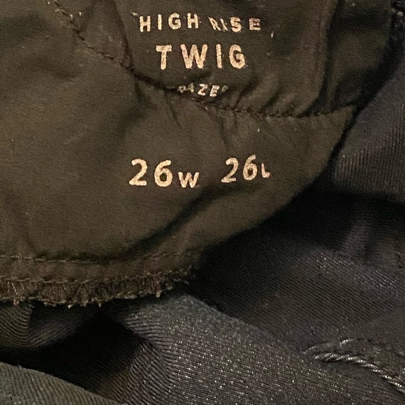 Urban Outfitters BDG High Rise Twig Dark Wash Jeans - Picture 6 of 9